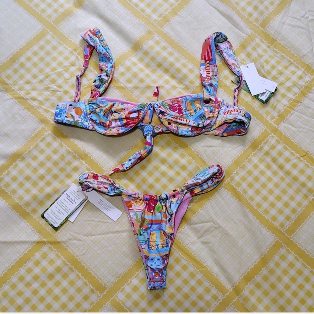 Bydee Australia Bikini- Cabana Print size XS